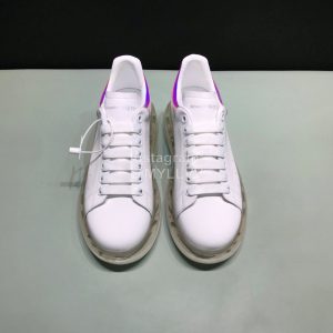 Mcqueen Silk Leather Transparent Air Cushion Casual Shoes For Men And Women
